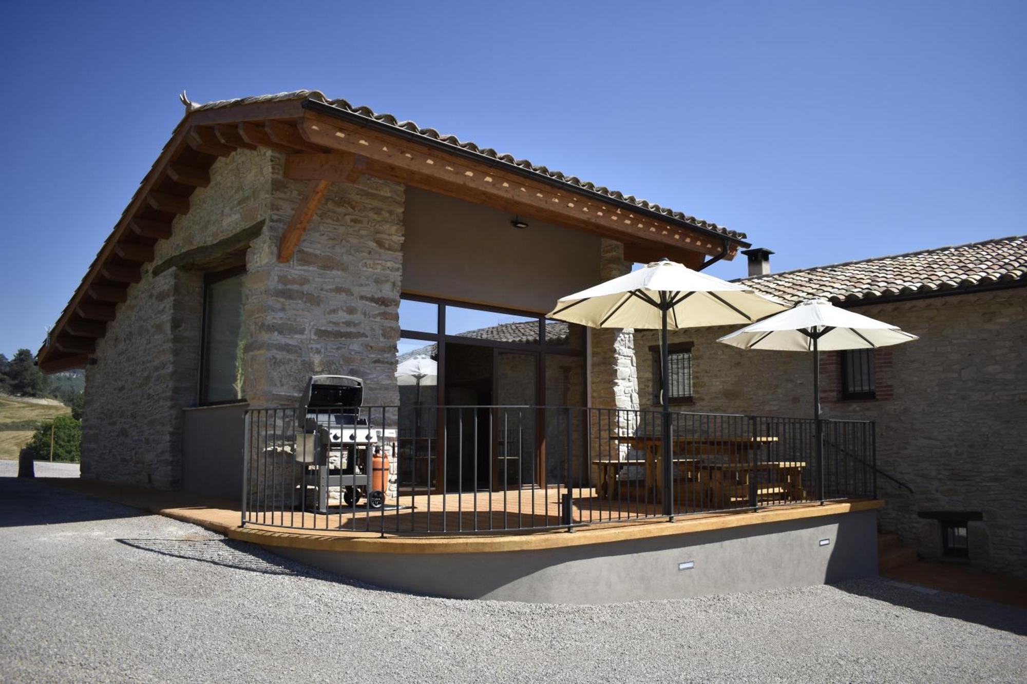 Villa Mas El Coll El Gurb Exterior foto